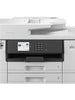 Brother MFC-J5740DW 4-in-1 Farbtintenstrahl-Multifunktionsgerät (2 x 250 Blatt Papierkassette, Drucken, scannen, kopieren, faxen), Weiß, Mittel