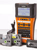 Brother PT-E550WVP Industrielles PC-Beschriftungsgerät mit WLAN (für 3,5-24 mm breite TZe-Schriftbänder und 5,8-23,6 mm breite HSe-Schrumpfschläuche), Orange, Schwarz