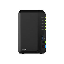 Synology DS220+ 2 Bay Desktop NAS - Netzwerkspeicher Gehäuse, Intel (2GB RAM)